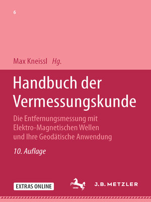 cover image of Handbuch der Vermessungskunde